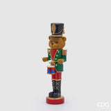 edg enzo de gasperi edg enzo de gasperi decoro orso soldatino natale miniled h 46 cm l 15 cm l 13 cm green red ean 8059824392176