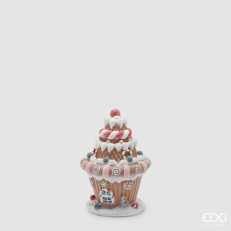 edg enzo de gasperi edg enzo de gasperi decoro torta marzapane natale h 20 cm d 14 cm multicolor ean 8059824561749