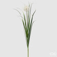 edg enzo de gasperi edg enzo de gasperi festucca ramo tarassaco artificiale h 128 cm bianco verde ean 8059824451965