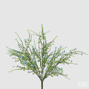 EDG Enzo De Gasperi Genêt Buisson Plante Artificielle H 55 Cm Bleu Céleste