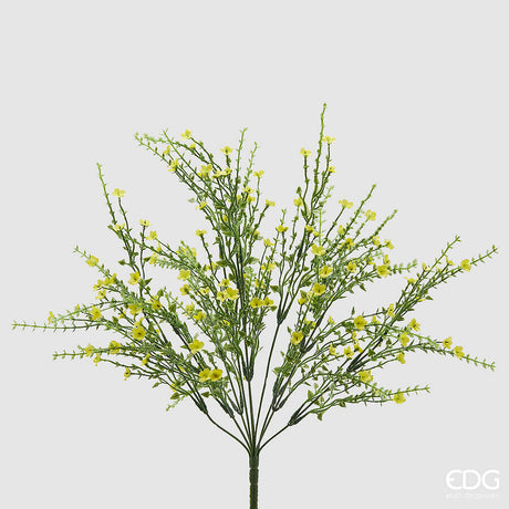 edg enzo de gasperi edg enzo de gasperi ginestra cespuglio pianta artificiale h 55 cm giallo ean 8059824484086