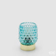 edg enzo de gasperi edg enzo de gasperi lampada da tavolo bubbles rotondo led h 11 cm d 85 cm ip20 scatola regalo blu ean 8059824611116