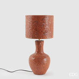 edg enzo de gasperi edg enzo de gasperi lampada da tavolo crackle e27 h 56 cm d 26 cm ip20 metallo orange ean 8059824542700