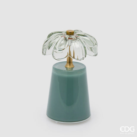 edg enzo de gasperi edg enzo de gasperi lampada da tavolo lily h 1750 cm d 11 cm ip20 salvia scatola regalo ean 8059824607881