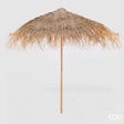 edg enzo de gasperi edg enzo de gasperi ombrellone da esterno in paglia champagne d 200 cm h 240 cm ean 8059824348913