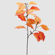 Branche d'hortensia EDG Enzo De Gasperi H 92 cm Jaune orangé