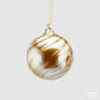 edg enzo de gasperi edg enzo de gasperi palla spiral bell natale d 9 cm vetro gold ean 8059824198068