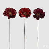 edg enzo de gasperi edg enzo de gasperi papavero glossy ramo ass h 70 cm red mix 1 pz ean 8059824579645