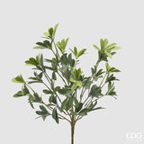 edg enzo de gasperi edg enzo de gasperi pianta artificiale schefflera cespuglio h 49 cm green mix pianta decorativa realistica design moderno ean 8059824664518