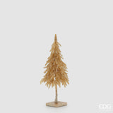 edg enzo de gasperi edg enzo de gasperi pino natale glitter con base h 48 cm gold ean 8059824516503