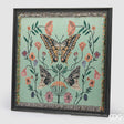 edg enzo de gasperi edg enzo de gasperi quadro farfalle quadrato 96 x 96 cm multicolor decorazione parete design moderno casa ean 8059824621023