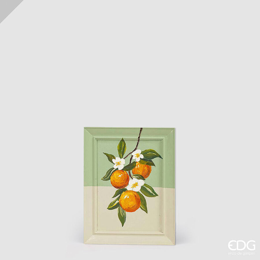 edg enzo de gasperi edg enzo de gasperi quadro frutta rettangolare 40 x 30 cm verde mix decorazione parete cucina design moderno ean 8059824670977