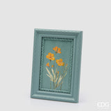edg enzo de gasperi edg enzo de gasperi quadro rettangolare con fiori verde 36 x 26 cm decorazione parete design moderno casa ean 8059824620965