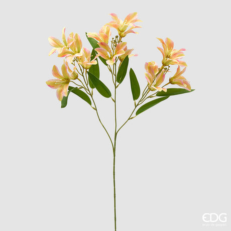 edg enzo de gasperi edg enzo de gasperi ramo giglio artificiale h 67 cm giallo ean 8059824615909