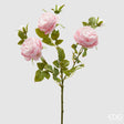 edg enzo de gasperi edg enzo de gasperi rosa sonia ramo x3 con foglie e bocciolo h 65 cm pianta artificiale rosa ean 8059824475251