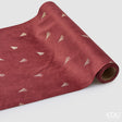 edg enzo de gasperi edg enzo de gasperi rotolo tessuto stampa pino natale h 35 cm l 200 cm burgundy ean 8059824586193
