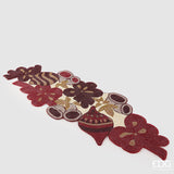 edg enzo de gasperi edg enzo de gasperi runner decomix di natale l 90 cm l 30 cm white red ean 8059824559791