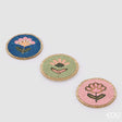 edg enzo de gasperi edg enzo de gasperi sottobicchiere fiorimix rotondo ass d 10 cm multicolor 1 pz ean 8059824638342