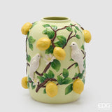 edg enzo de gasperi edg enzo de gasperi vaso limoni bombato h 36 cm d 30 cm mix verde ean 8059824624659