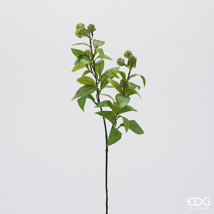 edg enzo de gasperi edg enzo de gasperi viburno ramo h 63 cm pianta artificiale verde ean 8059824621375