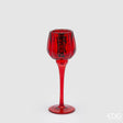 edg enzo de gasperi portacandela calice natale h 22 cm d 8 cm rosso ean 8059824408693