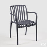 immagine-1-edg-enzo-de-gasperi-sedia-righe-grigio-scuro-polipropilene-8059824349064