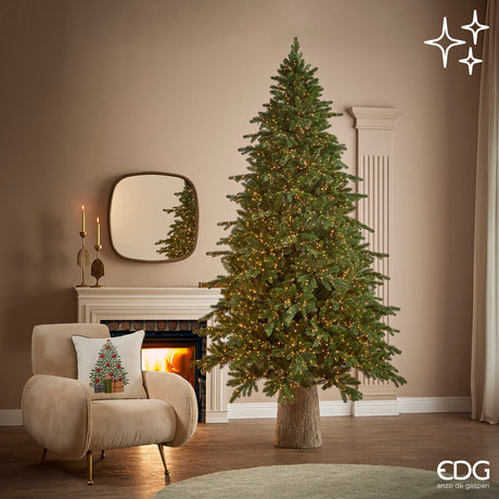 edg_enzo de gasperi edg_enzo de gasperi albero di natale pino imperial new 5 300 miniled h 240 cm d 150 cm uso esterno verde ean 8059824577368