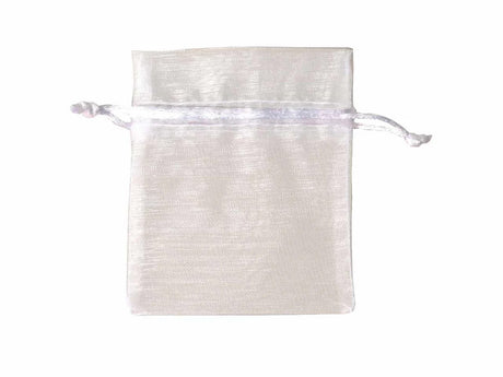 etm etm bag organza con tirante 8 x 10 cm sacchetto portaconfetti bianco 12 pz ean 8058269842963