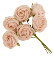 ETM Décoration Fleur Bonbonnière 4 cm Crème 12 Pièces