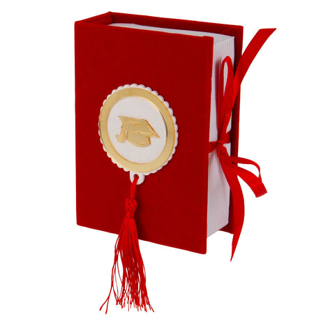 etm etm dottor libro grande laurea bomboniera 85 x 12 cm portaconfetti red 1 pz ean 8052211170364