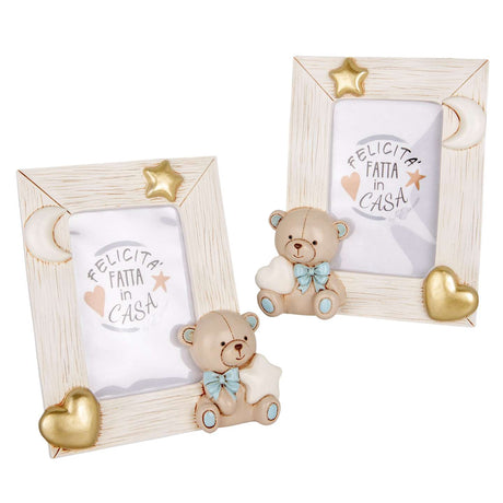 etm etm portafoto cielo teo orso ass 16 x 19 cm bomboniera 1 pz ean 8059793665608