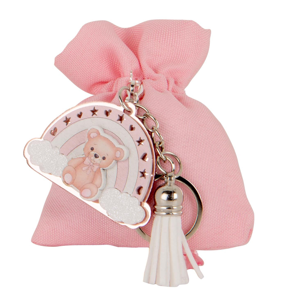 etm etm sacchetto baleno bag con portachiave rosa 12 pz ean 8052211170135