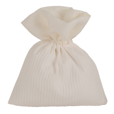 etm etm sacchetto onda bag bomboniera portaconfetti 10 x 12 cm bianco 12 pz ean 8059793669309