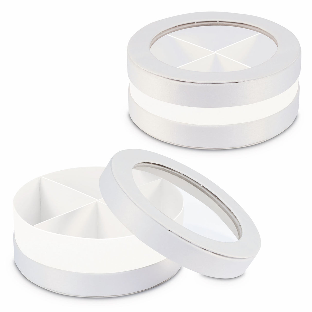 etm etm scatola invito box bomboniera d 10 cm h 4 cm bianca 12 pz ean 8059793668630