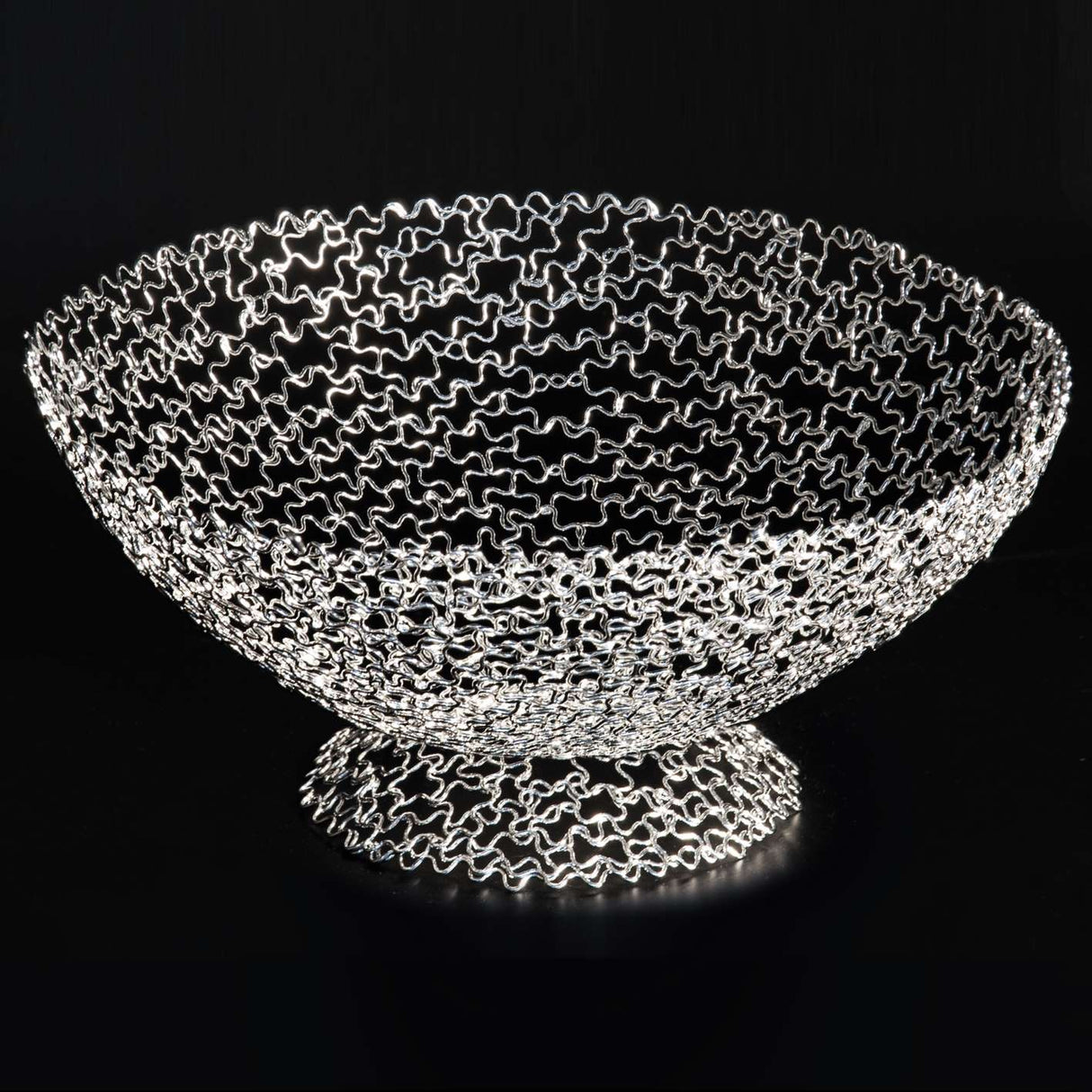 etm etm scintil coppa con piede d 26 cm h 12 cm argento ean 8059793667589