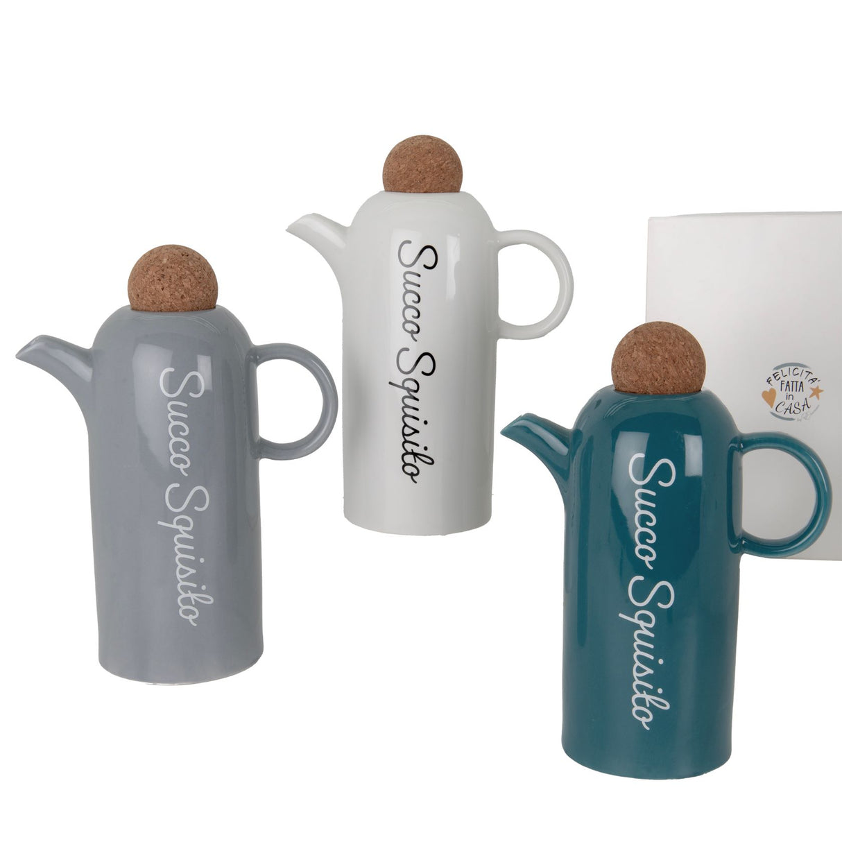 etm etm style brocca bomboniera ass h 18 25 cm ceramica multicolor con scatola regalo 1 pz ean 8059793664892