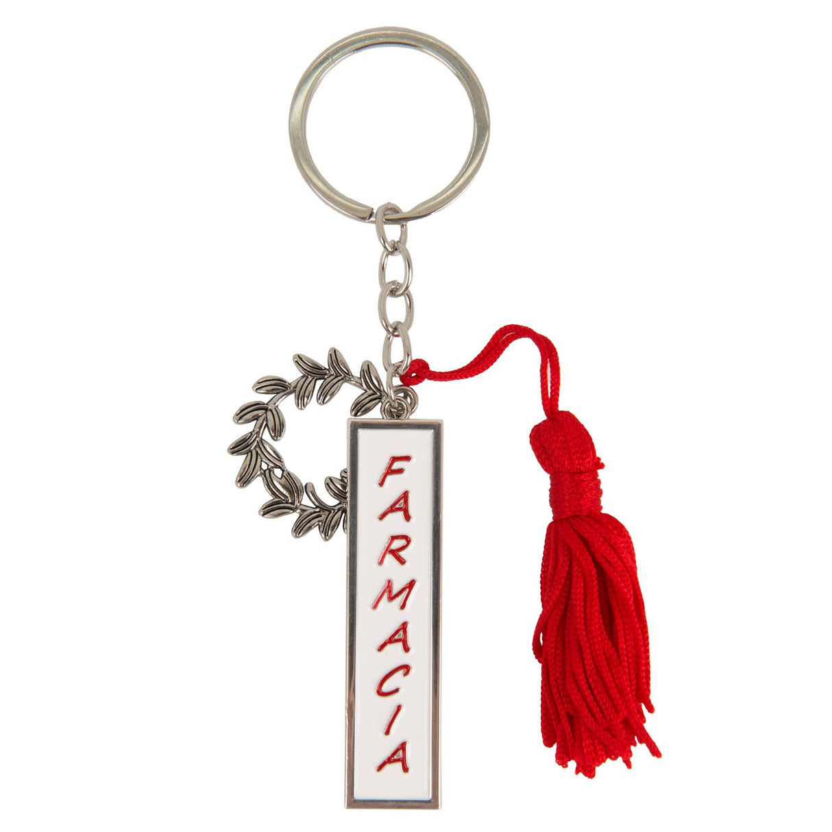 etm etm zama portachiavi farmacia 6 cm bianco rosso 12 pz ean 8059793667251