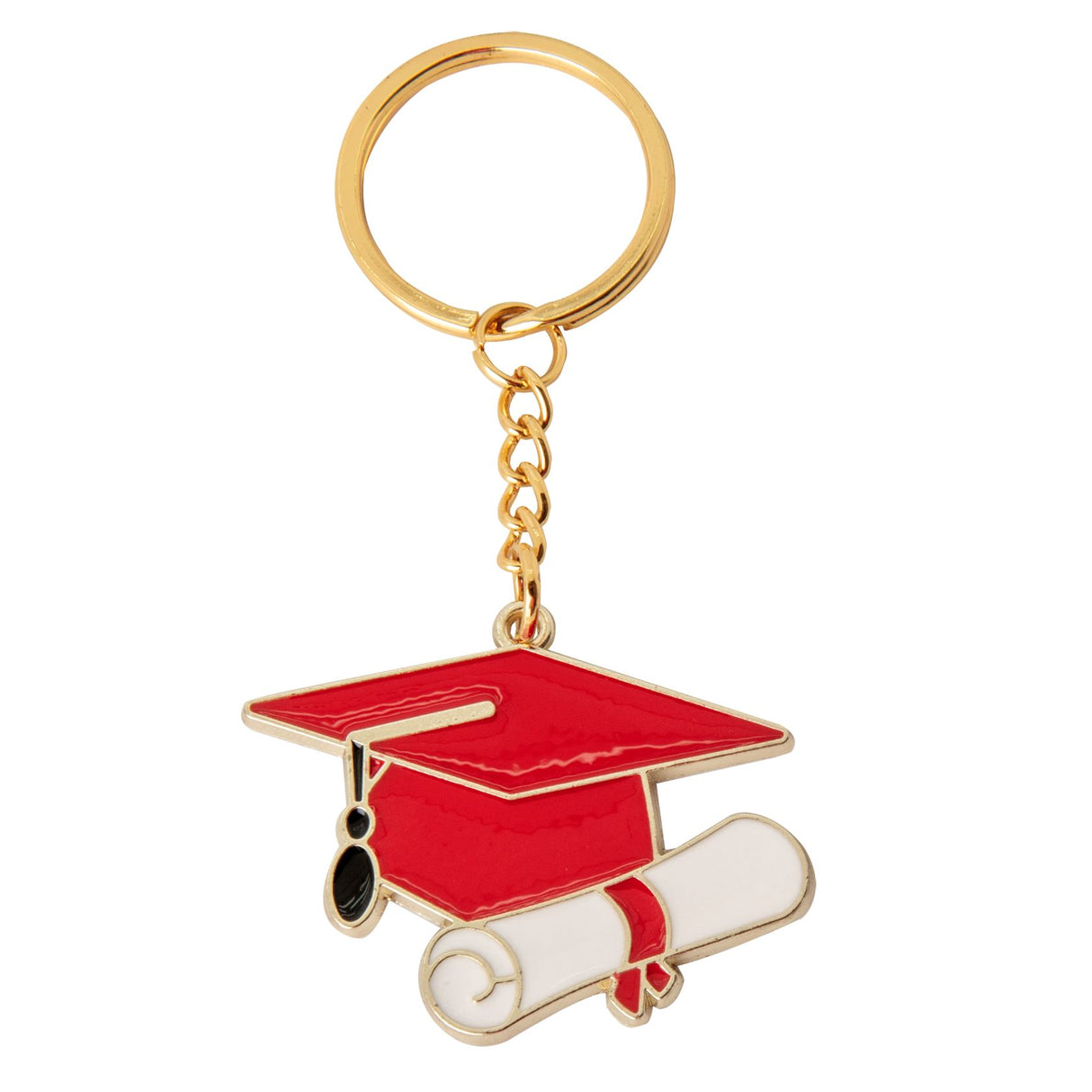 etm etm zama portachiavi tocco laurea rosso 5 cm gold 12 pz ean 8059793667176