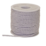Cordon ruban ETM 3 mm 25 m Blanc