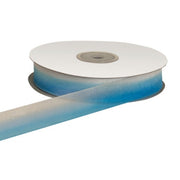 Ruban organza ETM bicolore 20 mm 50 m bleu blanc