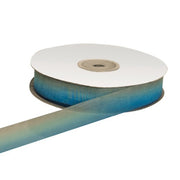 Ruban organza ETM bicolore 20 mm 50 m bleu gris