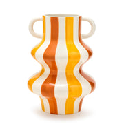 Fade Vase Gioia 20 x 28 cm Orange Blanc