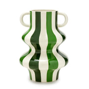 Fade Vase Gioia 20 x 28 cm Vert Blanc