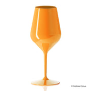 Cocktail de vin Gold Plast Calice 470 cc Orange Tritan