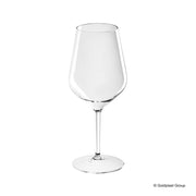 Verre à cocktail en plastique doré 470 ml transparent