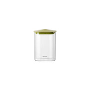 Bocal rectangulaire GUZZINI Fresh &amp; Style 1 000 ml, couvercle vert