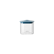 Bocal rectangulaire GUZZINI Fresh &amp; Style 1300 ml, couvercle bleu