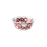guzzini guzzini contenitore natalizio harmonia melamina d 2250 cm h 10 cm table decor bianco rosso ean 8008392412663