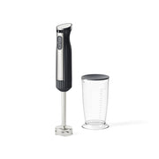 GUZZINI Mixeur Plongeant avec Verre Doseur et Couvercle Sous Chef Anthracite – Mixeur Design Moderne pour Cuisine