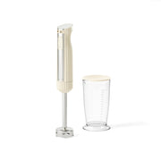 GUZZINI Mixeur Plongeant avec Verre Doseur et Couvercle Sous Chef Crème – Batteur Design Moderne pour Cuisine